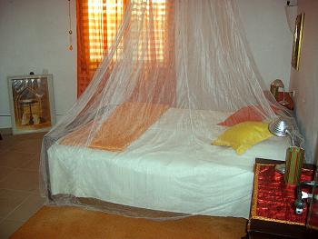 Schlafzimmer mit französischem Bett Schlafzimmer mit französischem Bett