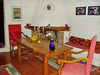 Essecke mit Kamin Essecke mit Kamin