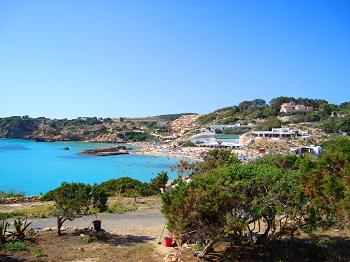 Ferienhaus an der Cala Tarida Ferienhaus an der Cala Tarida