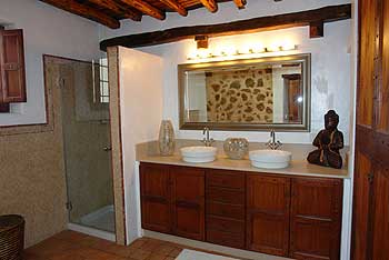 Badezimmer im Gästehaus