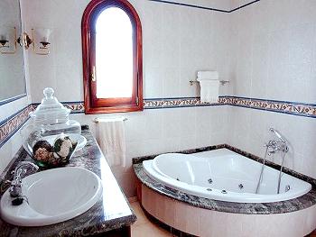 Badezimmer im Turm
