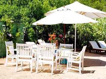 Terrasse und Grillecke