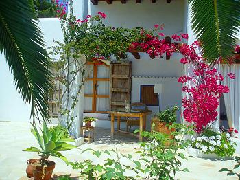 Überdachte Terrasse