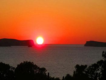 Sonnenuntergang auf Ibiza