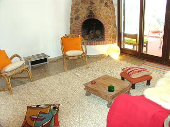 Wohnzimmer mit Kamin Wohnzimmer mit Kamin