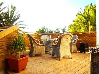 Möblierte Terrasse Möblierte Terrasse