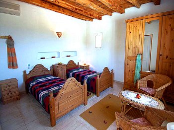 Schlafzimmer mit Klimaanlage