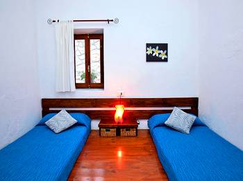 Schlafzimmer mit Einzelbetten