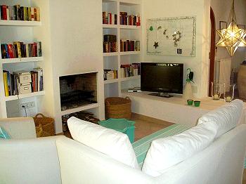 Sitzecke und Sat-TV Sitzecke und Sat-TV