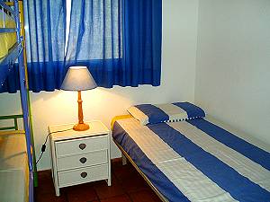 Kinderschlafzimmer mit Einzelbett Kinderschlafzimmer mit Einzelbett