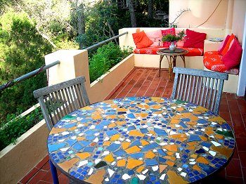 Möblierte Terrasse Möblierte Terrasse