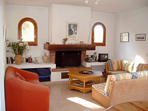 Wohnzimmer mit Kamin Wohnzimmer mit Kamin