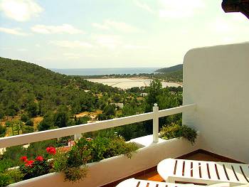 Duplex Ferienwohung: Terrasse