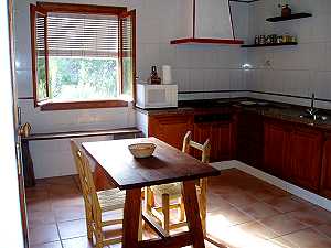 K&uuml;che im Ferienhaus
