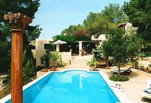 Ibiza exklusive Villa mit Pool