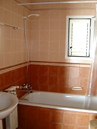 Badezimmer der Ferienwohnung