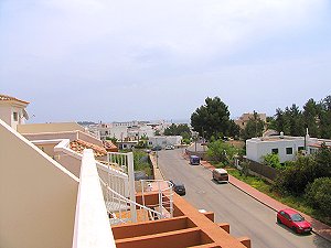 Komfortables Apartment auf Ibiza - ausblick von der Dachterrasse