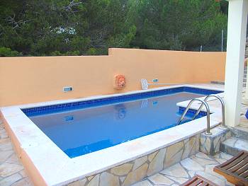 Ferienhaus mit Pool