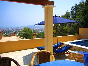 Terrasse mit Meerblick