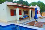 Ferienhaus mit Pool und Blick auf Ibiza-Stadt Ferienhaus mit Pool und Blick auf Ibiza-Stadt