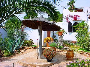 Garten vom Ferienhaus