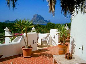 M�blierte Terrasse