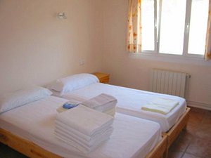 Schlafzimmer mit zwei Einzelbetten Schlafzimmer mit zwei Einzelbetten
