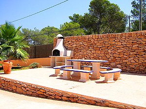 Terrasse mit Grill Terrasse mit Grill