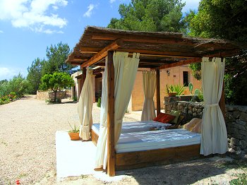 Chill-Out-Ecke am Ferienhaus