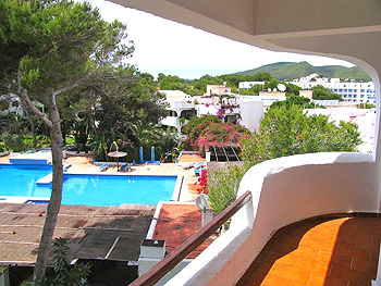 Blick vom Balkon Blick vom Balkon