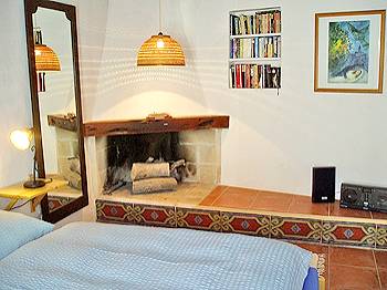 Schlafzimmer mit Kamin Schlafzimmer mit Kamin