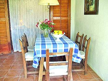 Terrasse mit Essecke Terrasse mit Essecke
