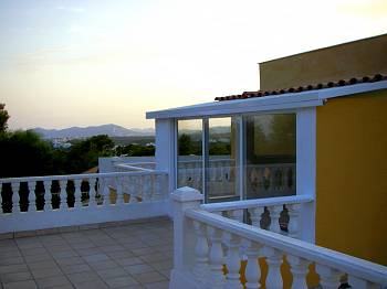 Terrasse mit Meerblick
