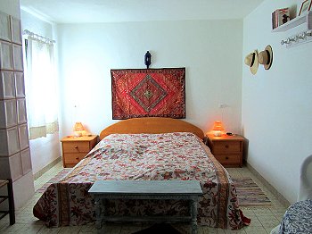 Schlafzimmer mit Klimaanlage