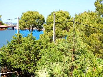 Blick auf das Meer und die Cala Moli Blick auf das Meer und die Cala Moli