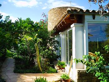 Finca mit Wintergarten
