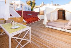 Ferienhaus mit Dachterrasse und Klimaanlage in Ibiza-Stadt (Nr. 0023)
