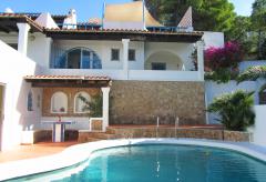 Ferienhaus mit Pool und Meerblick - Ibiza Cala Comte (Nr. 0045)