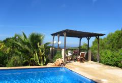 Ibiza, Ferienhaus mit Pool in Meernähe - Cala Tarida (Nr. 0005)
