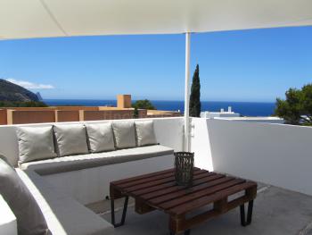 Dachterrasse mit Meerblick