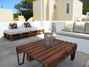 Möblierte Dachterrasse 