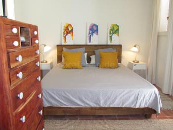 Schlafzimmer mit Bad en Suite 