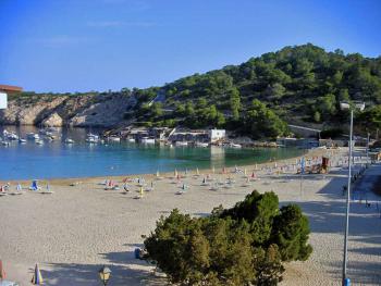 Der Strand der Cala Vadella