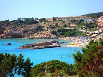 Strandurlaub an der Cala Tarida