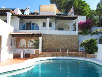 Haus mit Pool nahe der Cala Comte