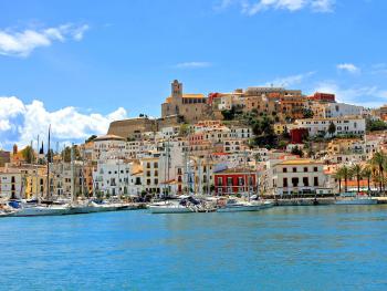 Blick auf Eivissa (Ibiza-Stadt)