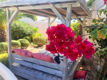 Garten und Chill-Out-Lounge