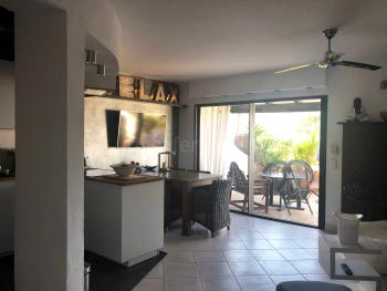 Blick zur Terrasse