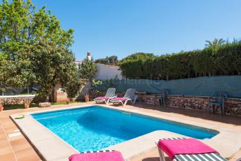 Ferienhaus mit Pool bei Ciutadella