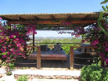 Schattige Chill-Out-Terrasse 